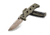 Benchmade Sibert Mini Adamas Axis Stud Folding Knife, 3.25in CPM-CruWear Steel Drop Point Flat Earth Coated Blade, Contoured G-10 Handle, 273FE-2