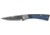 Benchmade Successor Folding Knife, 2.56in, M390 Stainless Steel, Drop-Point, 6061-T6 Aluminum, Ash Gray/ Crater Blue, 315