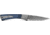 Benchmade Successor Folding Knife, 2.56in, M390 Stainless Steel, Drop-Point, 6061-T6 Aluminum, Ash Gray/ Crater Blue, 315