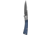 Benchmade Successor Folding Knife, 2.56in, M390 Stainless Steel, Drop-Point, 6061-T6 Aluminum, Ash Gray/ Crater Blue, 315