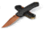 Benchmade Taggedout Folding Knife, 3.5in, CPM S45VN Cerakote Copper Suede, Clip Point Blade, G10, Black Handle, 15536CR-2501