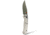 Benchmade Taggedout Folding Knife, 3.5in, Elmax Stainless Powder Steel, Clip-Point, Grivory, Deep Olive, 15536GN-01