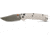 Benchmade Taggedout Folding Knife, 3.5in, Elmax Stainless Powder Steel, Clip-Point, Grivory, Deep Olive, 15536GN-01