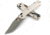 Benchmade Taggedout Folding Knife, 3.5in, Elmax Stainless Powder Steel, Clip-Point, Grivory, Deep Olive, 15536GN-01