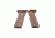 Beretta Wooden Weapon Grips w/ Medallion, 84F, Walnut, JG84FW