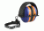 Beretta Gridshell Earmuff, Blue with Orange, CF021000020591UNI