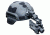 Bering Optics Ocelot 1.0x24 Tactical Night Vision Monocular, Black, 4.5inx2.4inx1.7in, Gen 3 BE34124
