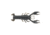 Berkley PowerBait MaxScent Lilft Trooper Soft Bait, 2 1/2in, 8 Pack, Black Powder, 1520667