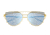 Bertha Aria Polarized Sunglasses, Gold Frame, Celeste Lens - Womens, BRSBR025PLX