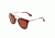 Bertha Ella Polarized Sunglasses, Red / Brown BRSBR010R