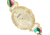 Bertha Katherine Enamel-Designed Bracelet Watch, Green - Womens, BTHBS1303