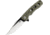 Bestech Knives Arctic Linerlock Folding Knife, 3.5in D2 tool steel blade, Green, Green G10 handle, BG33B-1