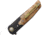 Bestech Knives Ascot G10/Wood Folding Knife, 5in Closed, 4in Black Stonewash D2 Tool Steel Blade, Burl Wood Handle, Nylon Case, BG19E
