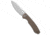 Bestech Knives Bestech Firebird Button Lock Knife Tan G-10 3.5" Satin, Tan, D2, adult, BHQ-221482