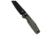 Bestech Knives Bestech Knives Large Slasher Cross Bar Lock Green Micarta 3.5" Black D2, Green, D2, adult, BHQ-192078