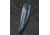 Bestech Knives Blind Fury Folding Blade, 4.63in Closed, 3.63in Stonewash/Satin Bohler M390 SS Tanto Blade, Blue Anodized Titanium Handle w/ Silver Carbon Fiber Inlay, Nylon Case, BT2303A