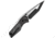 Bestech Knives Cetus Bar Lock Folding Knife, 5in Closed, 4in Bohler M390 Stainless Tanto Blade, Aluminum Foil Carbon Fiber Handle, Black PVD/Satin Blade, Nylon Case, BT2304C