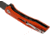 Bestech Knives Eye of Ra Linerlock Orange Folding Knife, 3.38 gray coated D2 tool steel blade, Orange G10 handle, BG23D