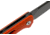 Bestech Knives Eye of Ra Linerlock Orange Folding Knife, 3.38 gray coated D2 tool steel blade, Orange G10 handle, BG23D