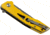 Bestech Knives Eye of Ra Linerlock Yellow Folding Knife, 3.38 gray coated D2 tool steel blade, Yellow G10 handle, BG23C