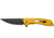 Bestech Knives Eye of Ra Linerlock Yellow Folding Knife, 3.38 gray coated D2 tool steel blade, Yellow G10 handle, BG23C