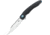 Bestech Knives Fanga Linerlock G10 Folding Knife, 4in Satin D2 Tool Steel Blade, Black G10 Handle, Pocket Clip, Ceramic Ball Bearings, Black Nylon Zippered Storage Case, Black, BG18A