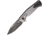 Bestech Knives HORUS Framelock Folding Knife, 3.5in S35Vn SS Blade, Black/Silver Titanium Handle, Pocket Clip, Black Stonewash And Satin Blade, Black Nylon Zippered Case, Black and silver, BT1901C