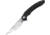 Bestech Knives Irida Linerlock Black Folding Knife, 3.88 satin finish 154CM stainless blade, Black G10 handle, BG25A