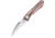 Bestech Knives Ivy Framelock Pink Folding Knife, 3 stonewash and satin finish S35VN stainless blad, Pink stonewash finish titanium handle, BT2004C