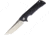 Bestech Knives Paladin Linerlock Black Tanto Folding Knife, 3.63 D2 tool steel tanto black stonewash and sati, Black G10 handle, BG16A-2