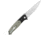 Bestech Knives Swordfish Linerlock Folding Knife, 4in, MagnaCut, Plain Edge, G10 Handle, Beige/Black, BG03K