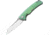 Bestech Knives TEXEL Linerlock Jade Folding Knife, 3.25 D2 tool steel blade, Jade G10 handle, BG21B-2