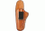 Bianchi 100 Professional Holster - Plain Tan, Left Hand 19239
