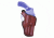 Bianchi 55L Lightnin' Holster - Plain Tan, Left Hand 13158