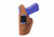 Bianchi 6D ATB Waistband Holster - Rust Suede, Left Hand 19049
