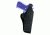 Bianchi 7001 AccuMold Thumbsnap Holster - Black, Left Hand 17720
