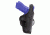 Bianchi 7500 AccuMold Paddle Holster - Black, Left Hand 18815