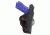Bianchi 7500 AccuMold Paddle Holster - Black, Left Hand 19353