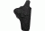 Bianchi 7500 AccuMold Paddle Holster - Black, Right Hand, Colt Python 4in and Similar 18806 