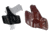 Bianchi Black Widow Holsters for Ruger SP101 .357, size 08, Black, Tan