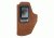 Bianchi Model 6 Inside Waistband Holster, Rust Suede, Left Hand, 18843