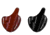 Bianchi Shadow II Pancake-style Holster, Black, Plain Tan