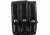 Bianchi Slimline Triple Magazine Pouch, Plain Black, Chrome Snap 25160