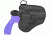 Bianchi X16H Agent X Holster (Unlined Holster Only) - Plain Tan, Left Hand 17171