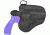 Bianchi X16H Agent X Holster (Unlined Holster Only) - Plain Tan, Left Hand 17187