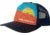 Big Agnes Take A Peak Twill Trucker, Navy, One Size, AHPEAK-NVY-OS