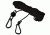 Big Game Treestands Deluxe Lift Cord, includes 2-Heavy Duty Caribiner Clips, Black LA075