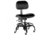 Bio Fit Economy Lab Chairs with Casters, BioFit 1P57-R With Painted Footring
