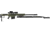BipodeXt Gen 2 ELR Max Picatinny Telescoping Bipods, Black, Medium, AS-2022-50
