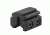 Model 167 1in Long Tri Mount Dovetail Riser Mount,Single,Matte Black